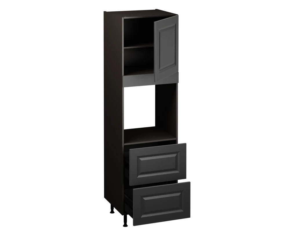 Single Oven Unit with Drawers