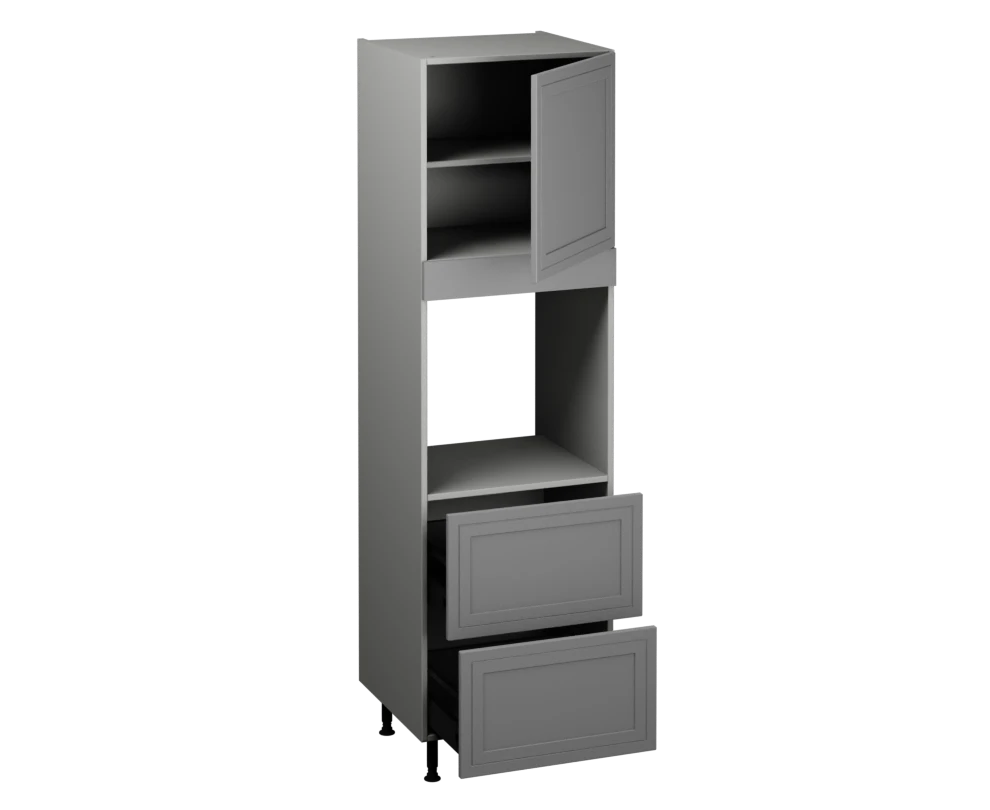 Single Oven Unit with Drawers