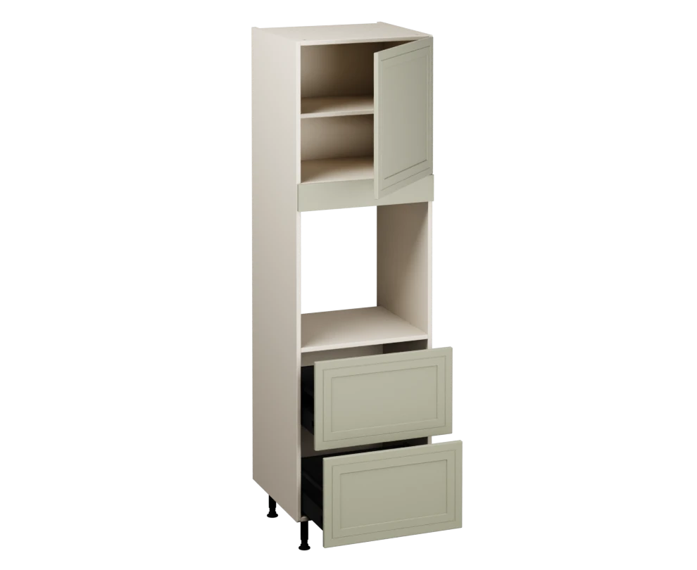 Single Oven Unit with Drawers