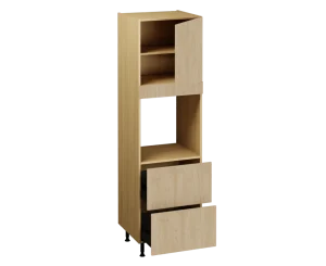Single Oven Unit with Drawers