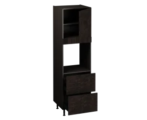 Single Oven Unit with Drawers