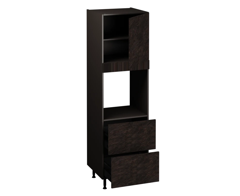 Single Oven Unit with Drawers