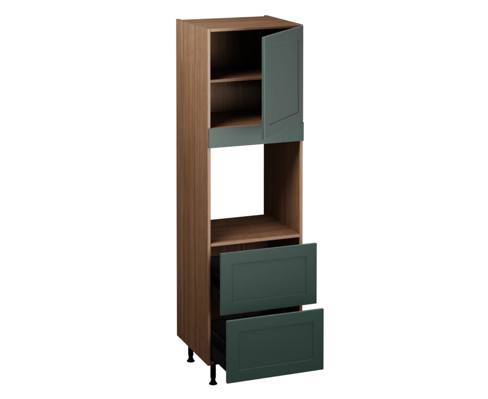 Single Oven Unit with Drawers