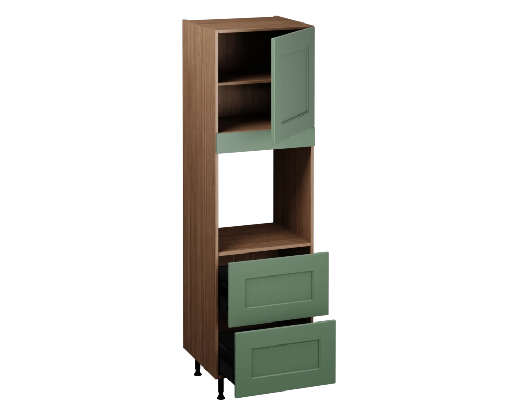 Single Oven Unit with Drawers