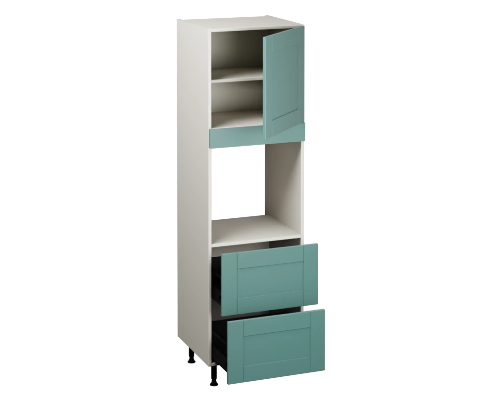 Single Oven Unit with Drawers