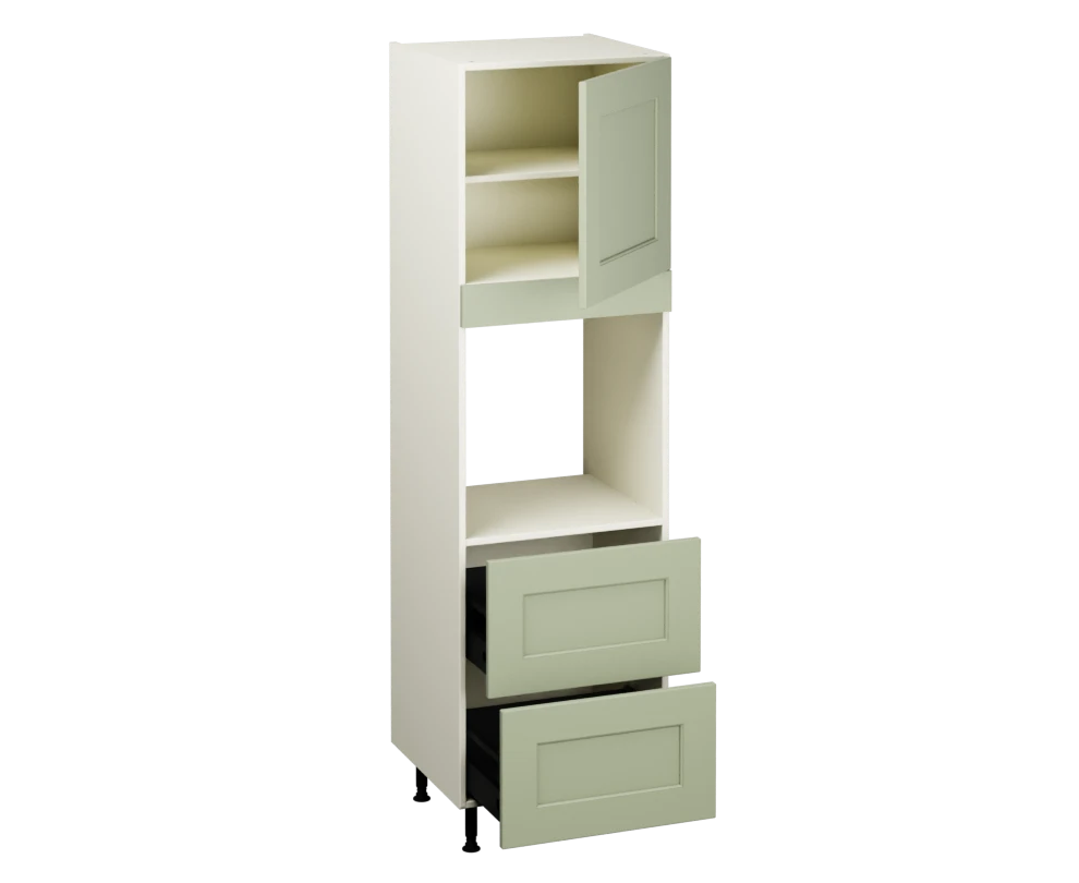 Single Oven Unit with Drawers