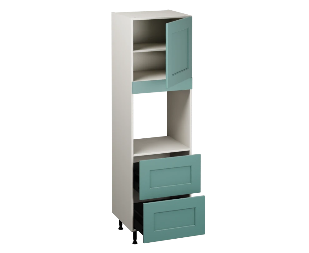 Single Oven Unit with Drawers