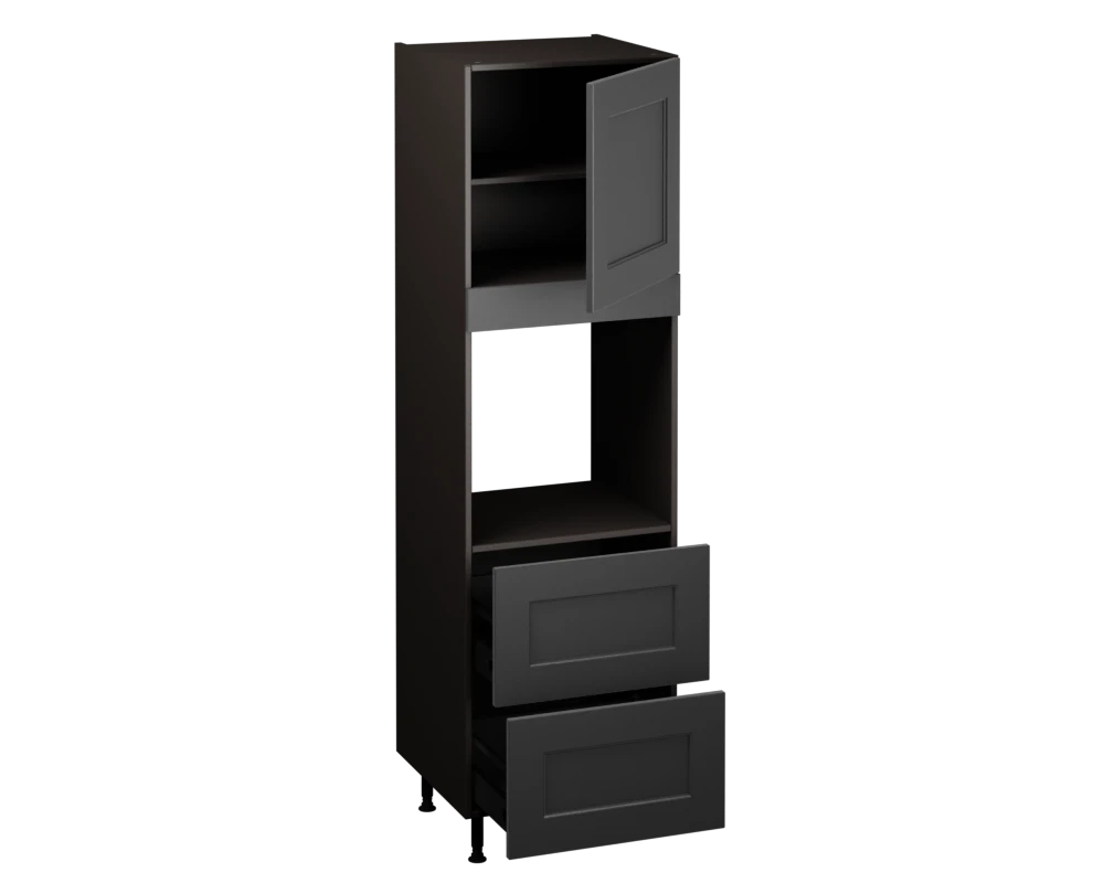 Single Oven Unit with Drawers