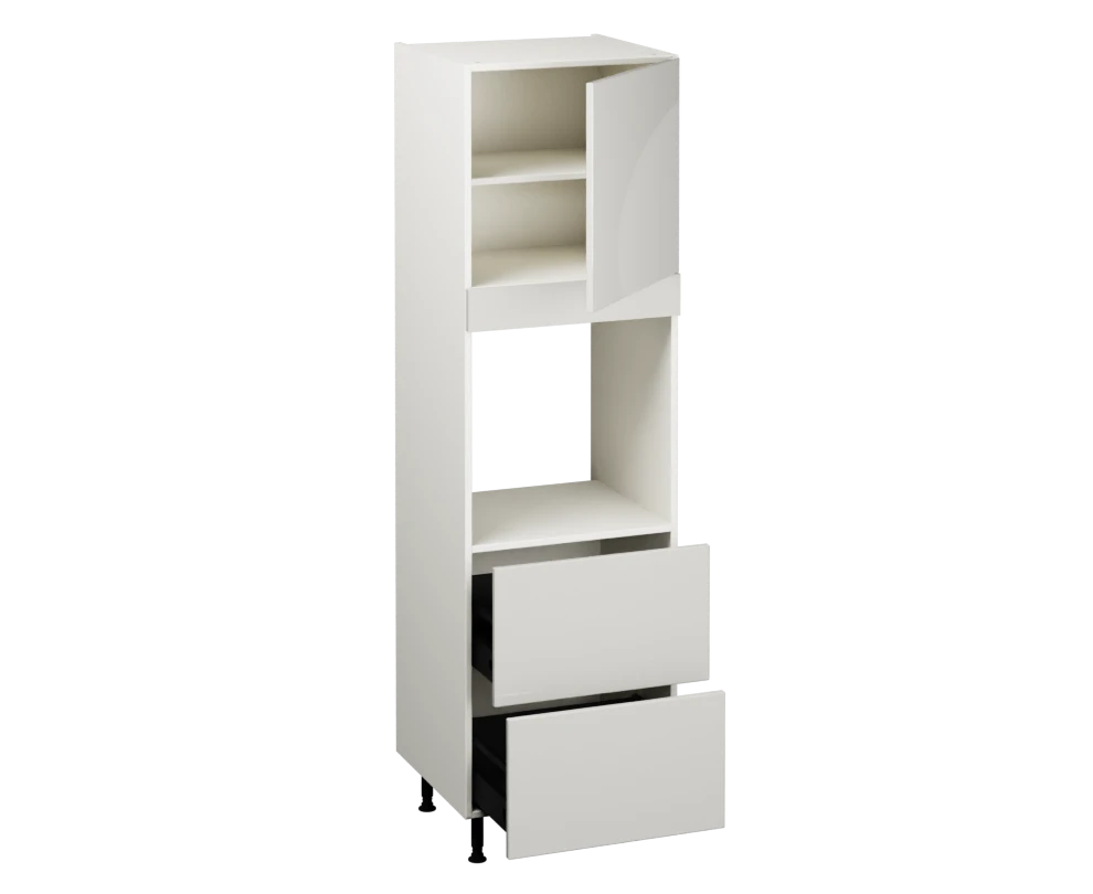 Single Oven Unit with Drawers