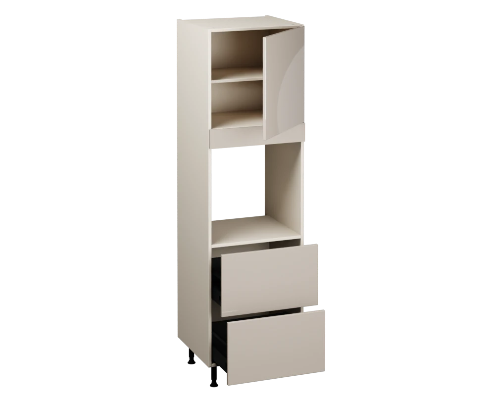Single Oven Unit with Drawers