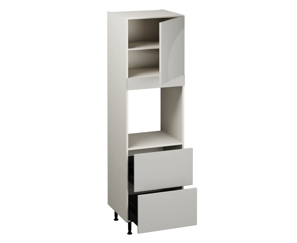 Single Oven Unit with Drawers