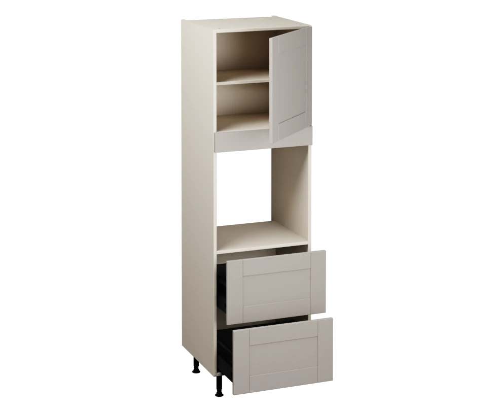 Single Oven Unit with Drawers