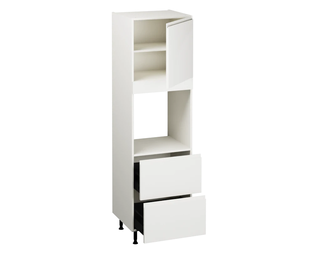 Single Oven Unit with Drawers