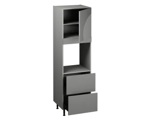 Single Oven Unit with Drawers