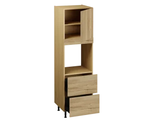 Single Oven Unit with Drawers