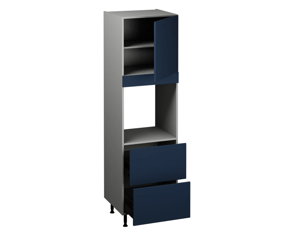 Single Oven Unit with Drawers