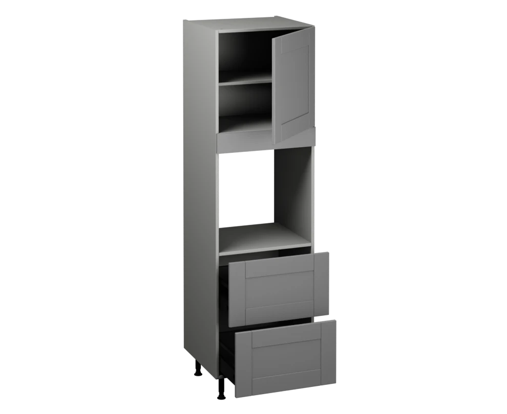 Single Oven Unit with Drawers