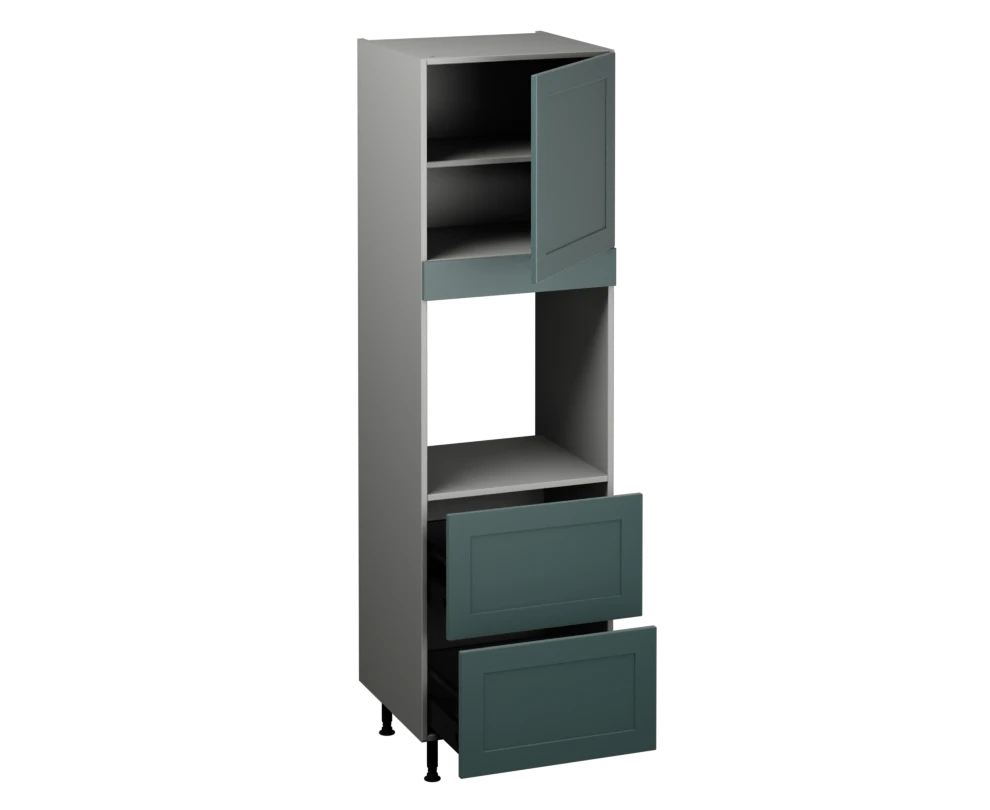 Single Oven Unit with Drawers