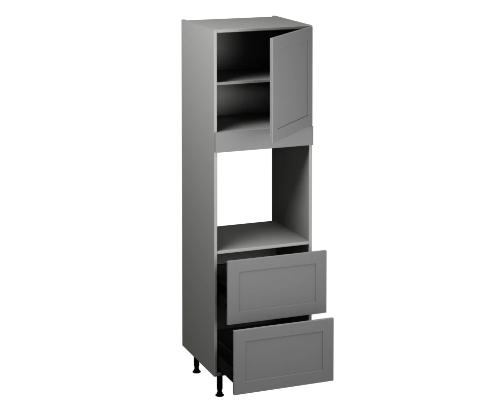 Single Oven Unit with Drawers