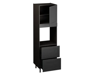 Single Oven Unit with Drawers