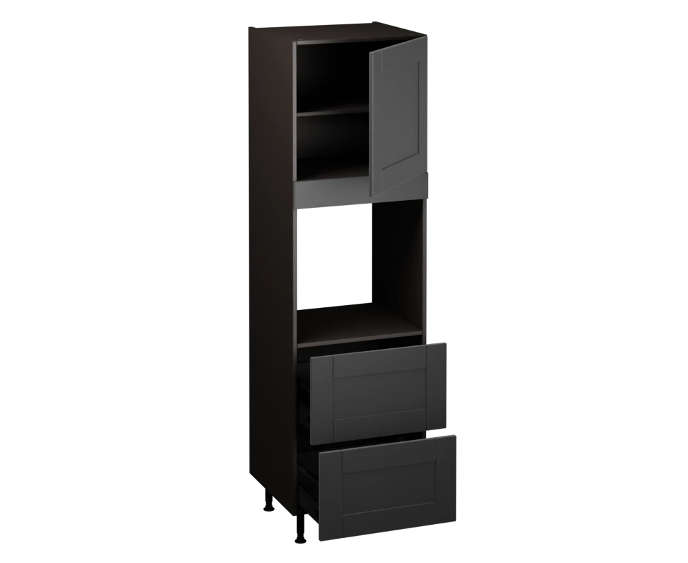 Single Oven Unit with Drawers