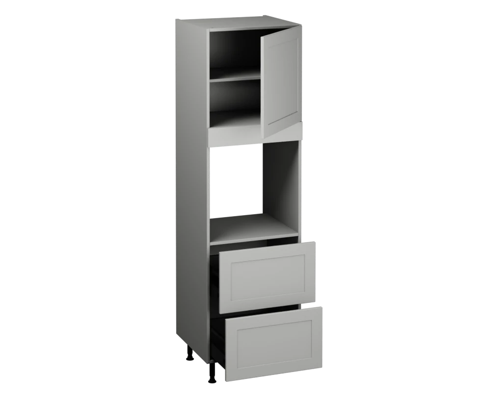 Single Oven Unit with Drawers