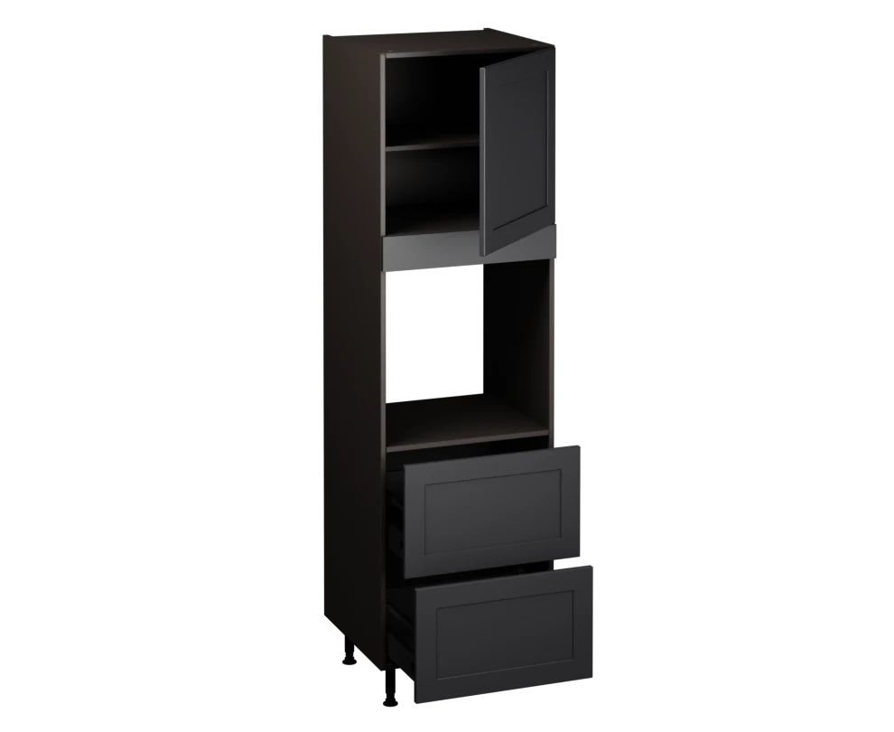 Single Oven Unit with Drawers