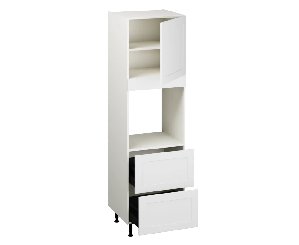Single Oven Unit with Drawers