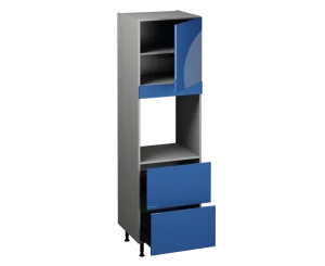 Single Oven Unit with Drawers