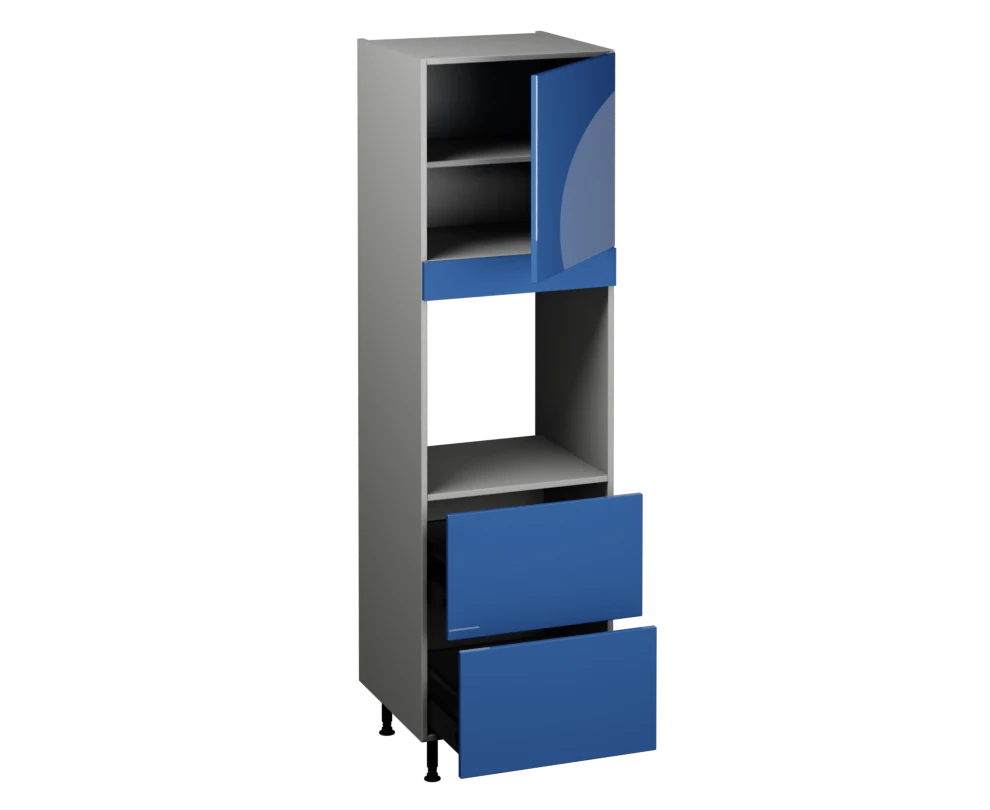 Single Oven Unit with Drawers