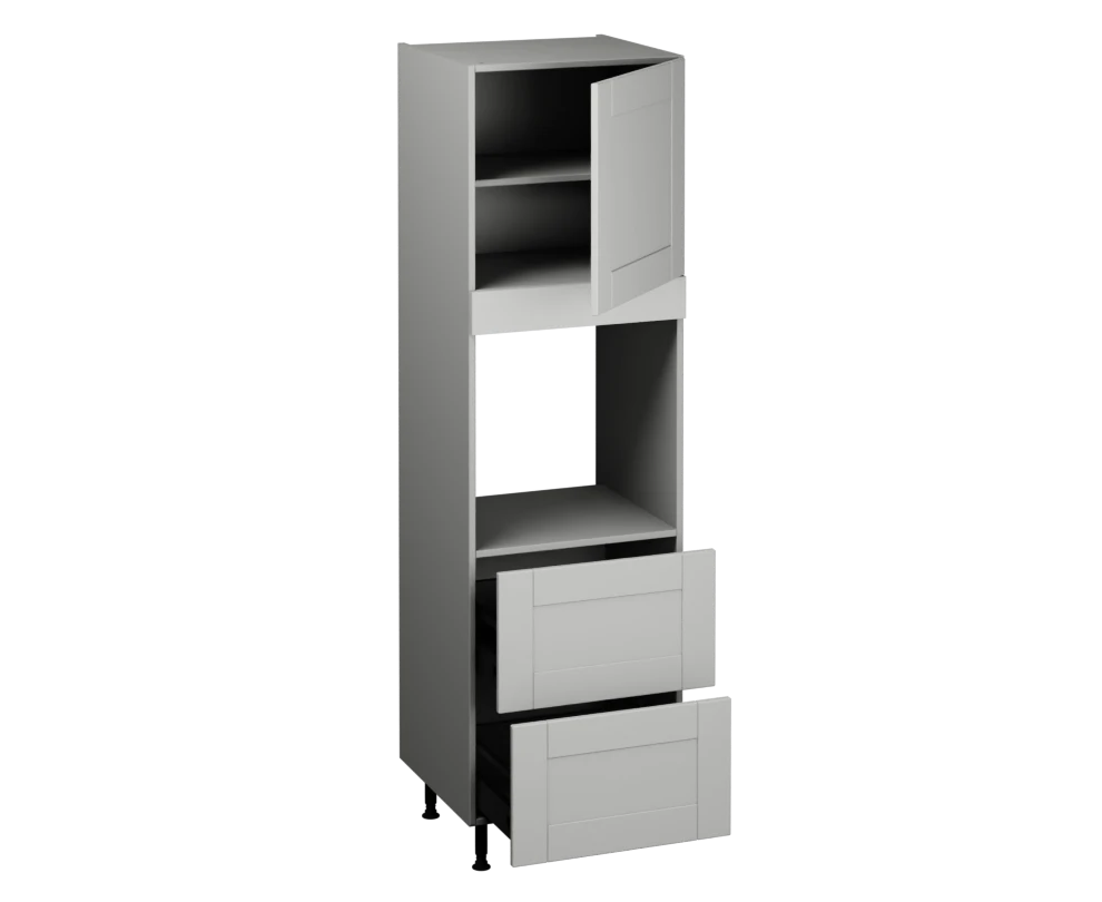 Single Oven Unit with Drawers
