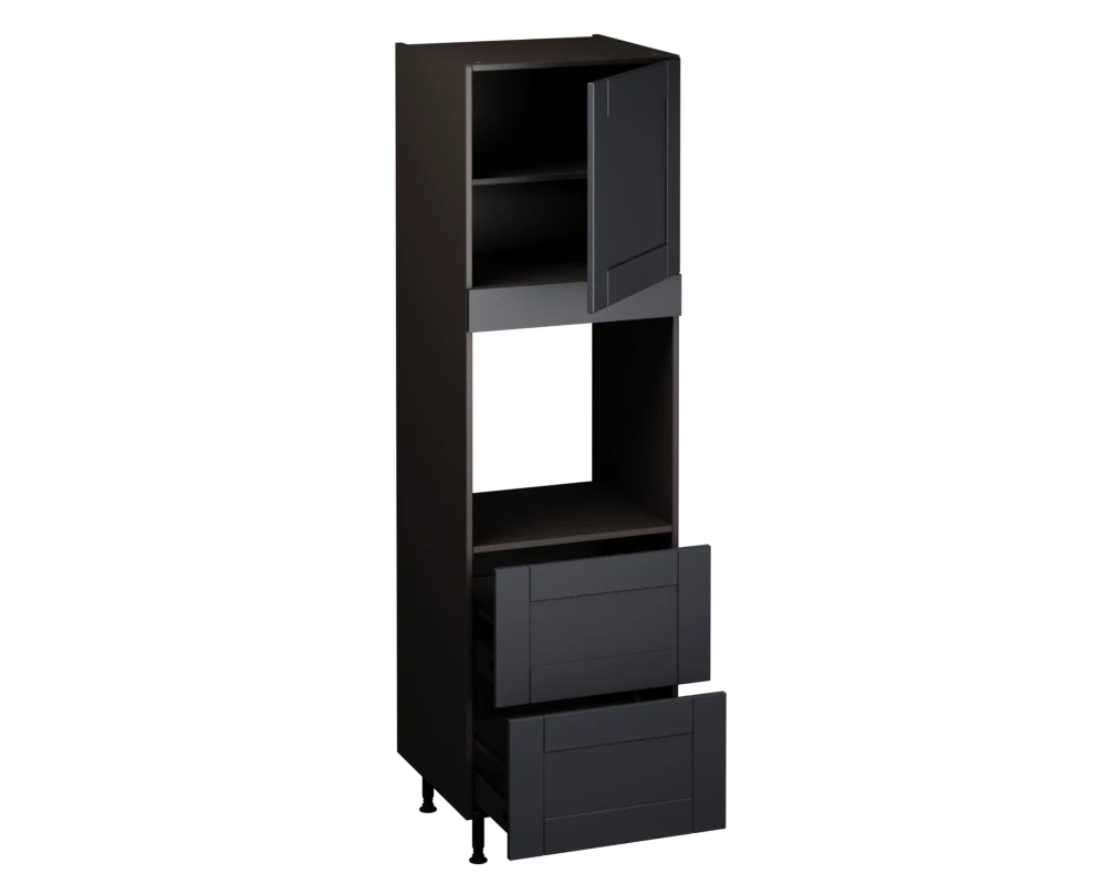 Single Oven Unit with Drawers