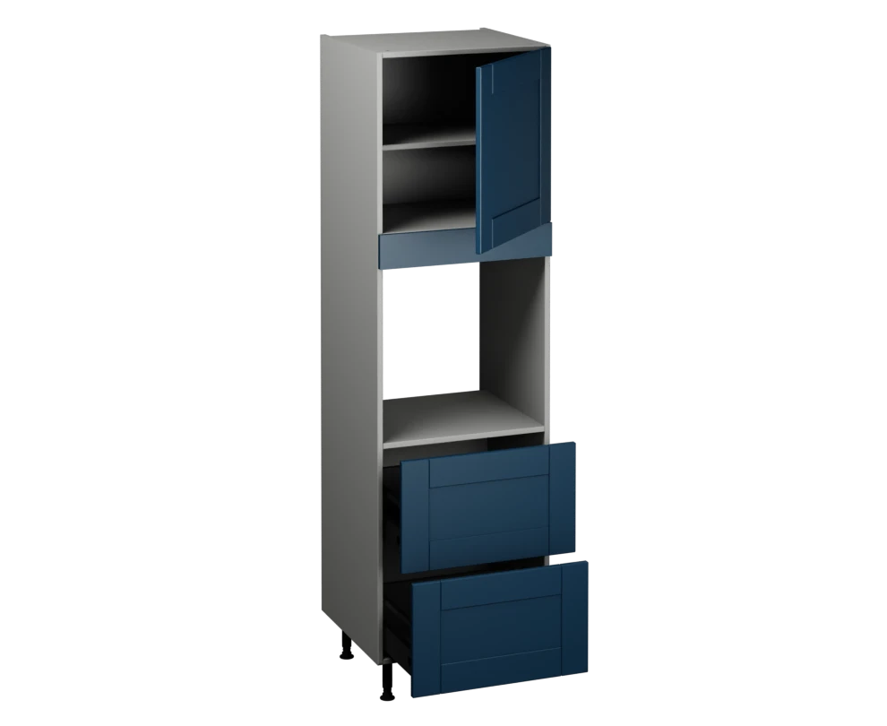 Single Oven Unit with Drawers