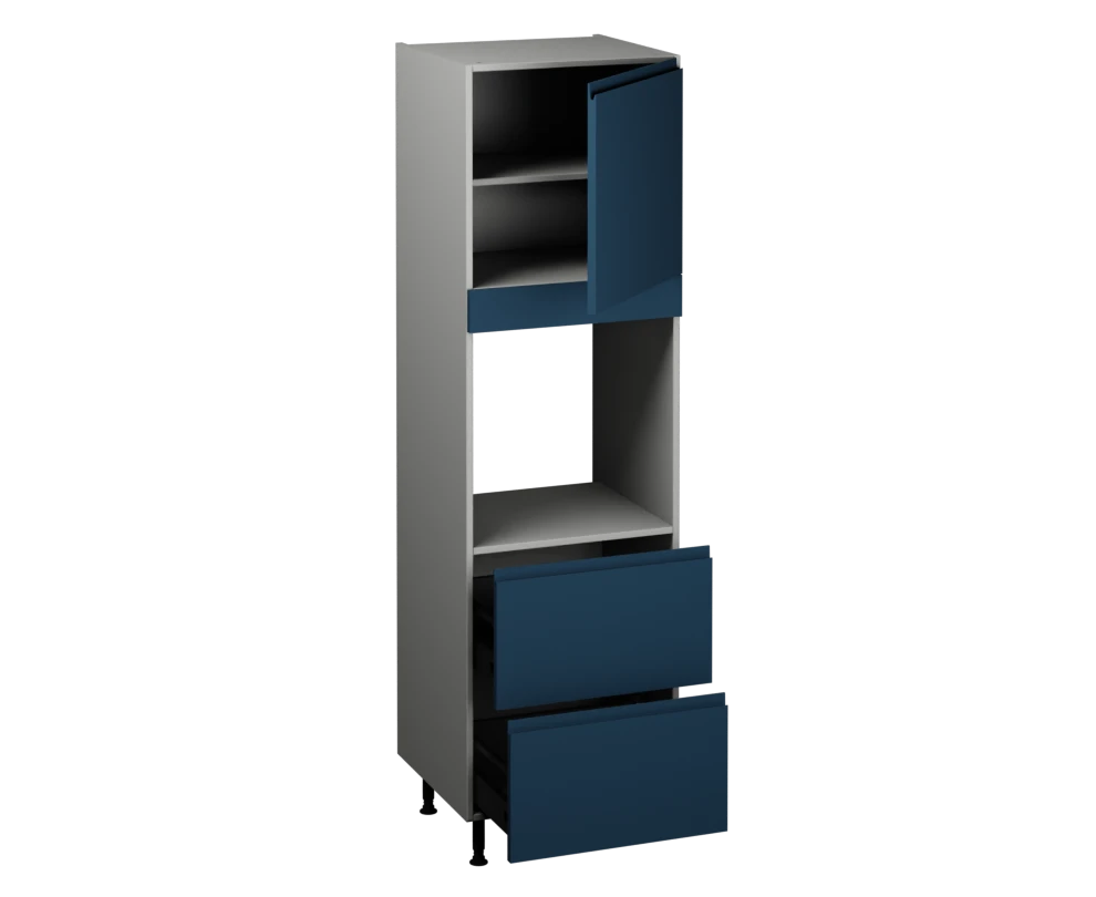 Single Oven Unit with Drawers