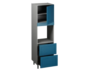 Single Oven Unit with Drawers