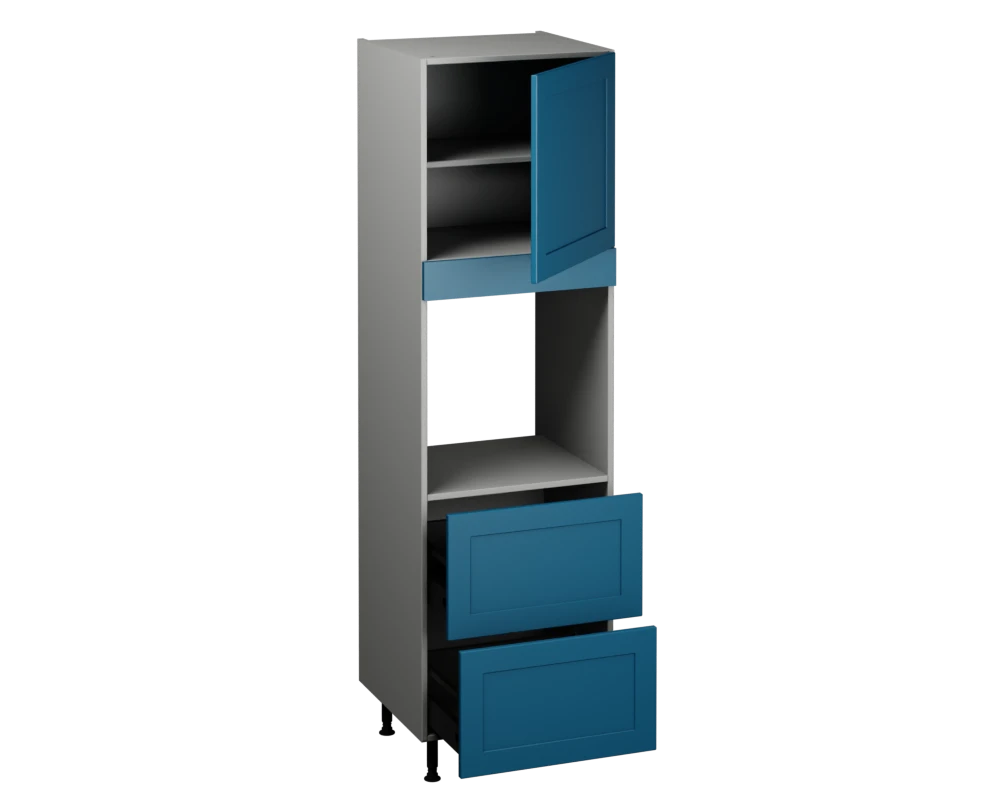 Single Oven Unit with Drawers