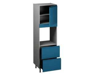 Single Oven Unit with Drawers