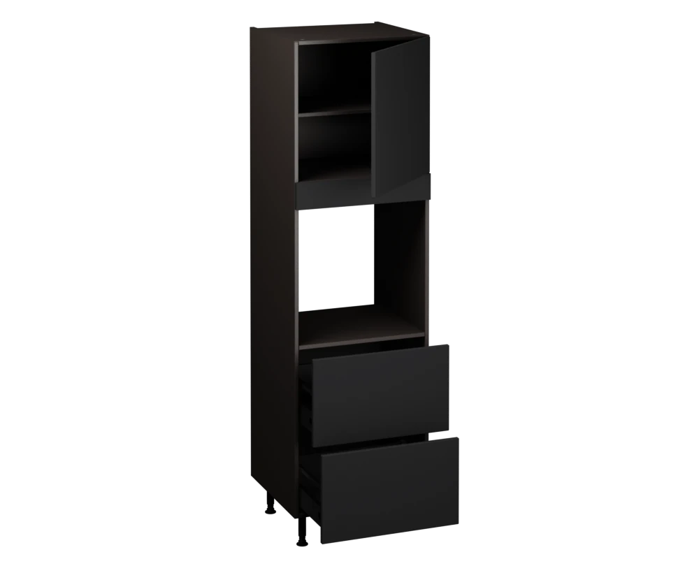 Single Oven Unit with Drawers