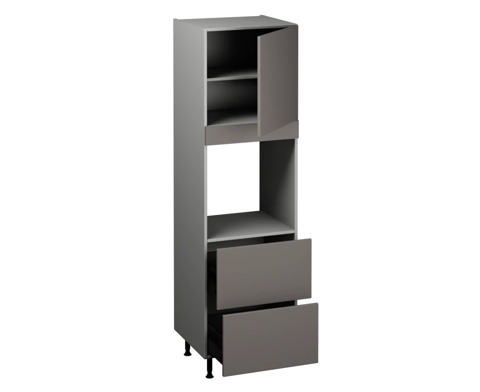 Single Oven Unit with Drawers