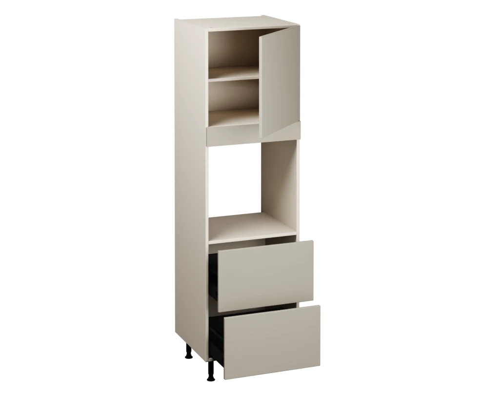 Single Oven Unit with Drawers