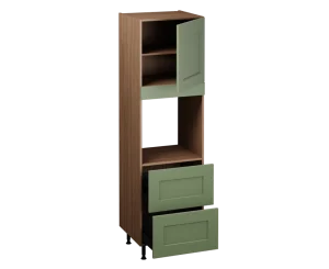 Single Oven Unit with Drawers