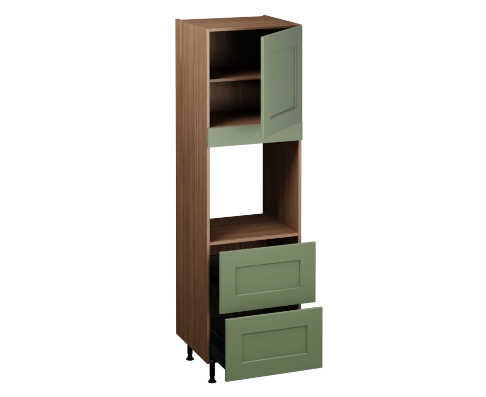 Single Oven Unit with Drawers