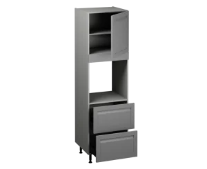 Single Oven Unit with Drawers