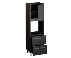 Single Oven Unit with Drawers