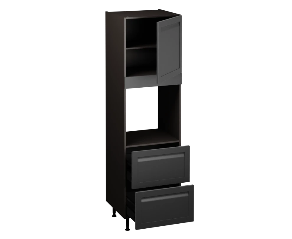 Single Oven Unit with Drawers