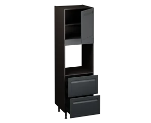 Single Oven Unit with Drawers