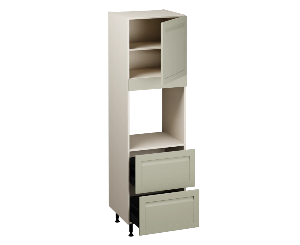 Single Oven Unit with Drawers