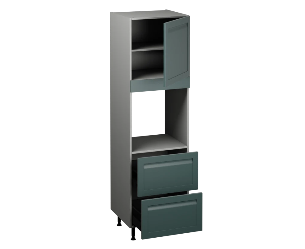 Single Oven Unit with Drawers