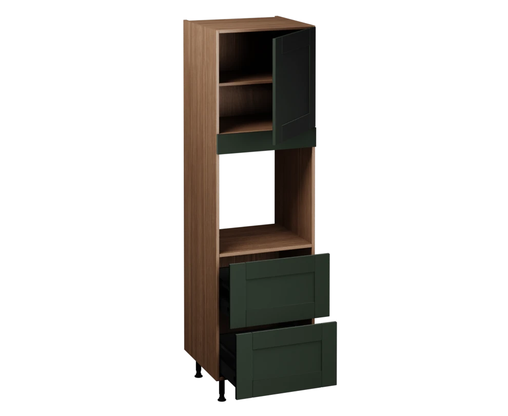 Single Oven Unit with Drawers
