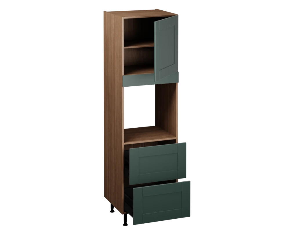 Single Oven Unit with Drawers